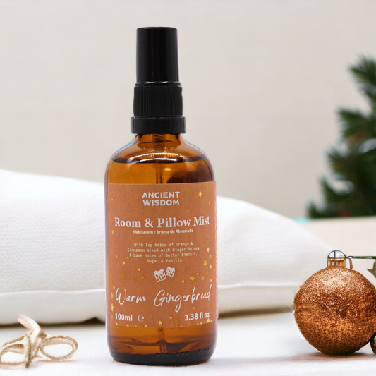 Room & Pillow Spray Christmas Scents - Warm Gingerbread (100ml)