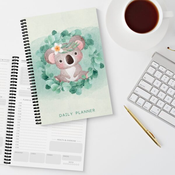 Koala Blush A5 Daily Planner