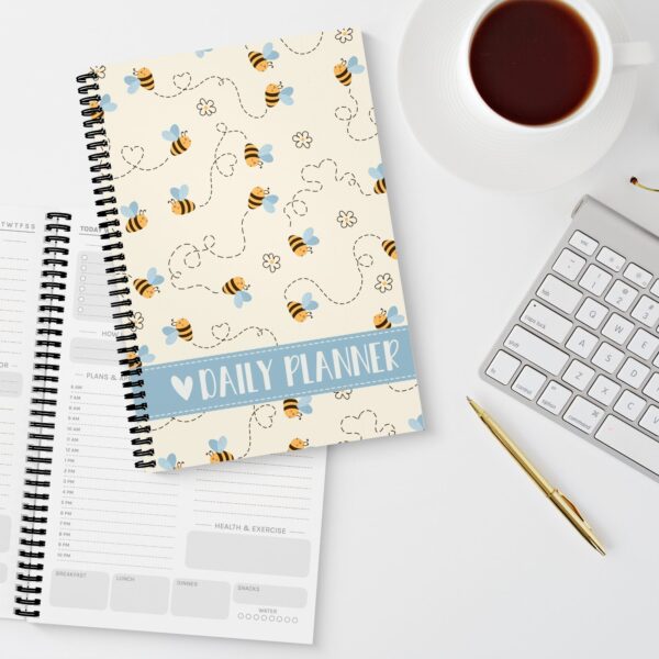 Bee Happy A5 Daily Planner