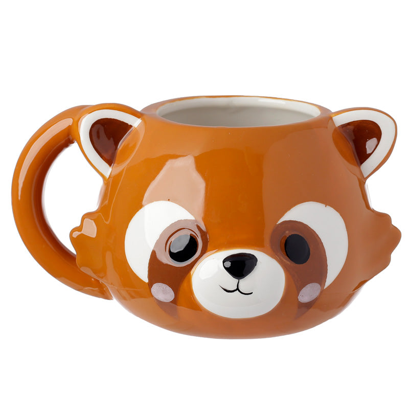 Adoramals Red Panda Head Mug