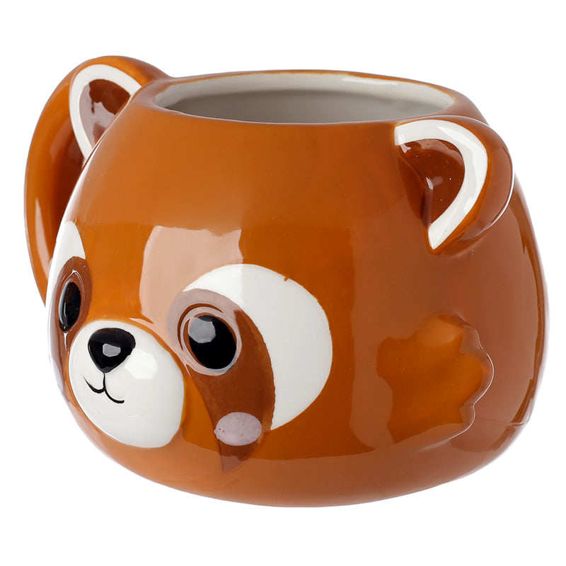 Adoramals Red Panda Head Mug