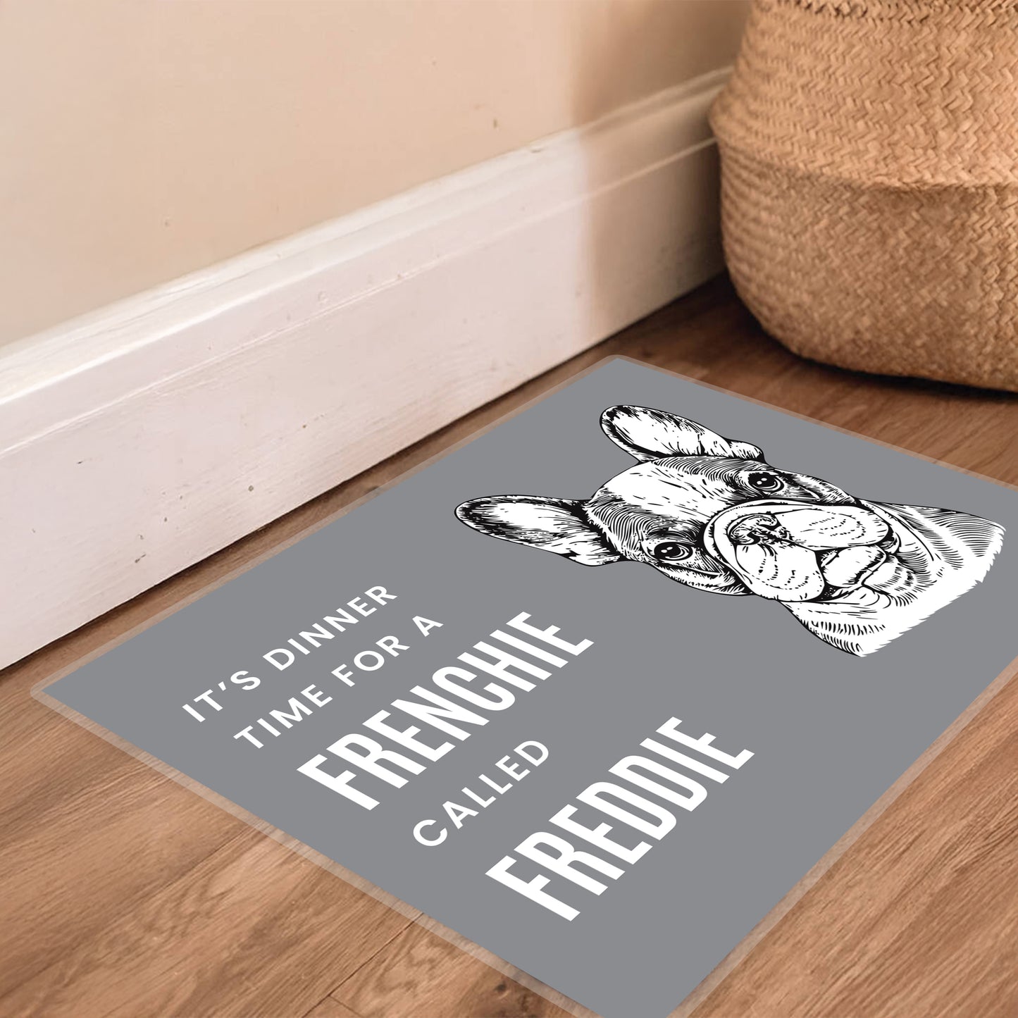 Personalised Dog Breed Food Mat - Choose from 16 Breeds