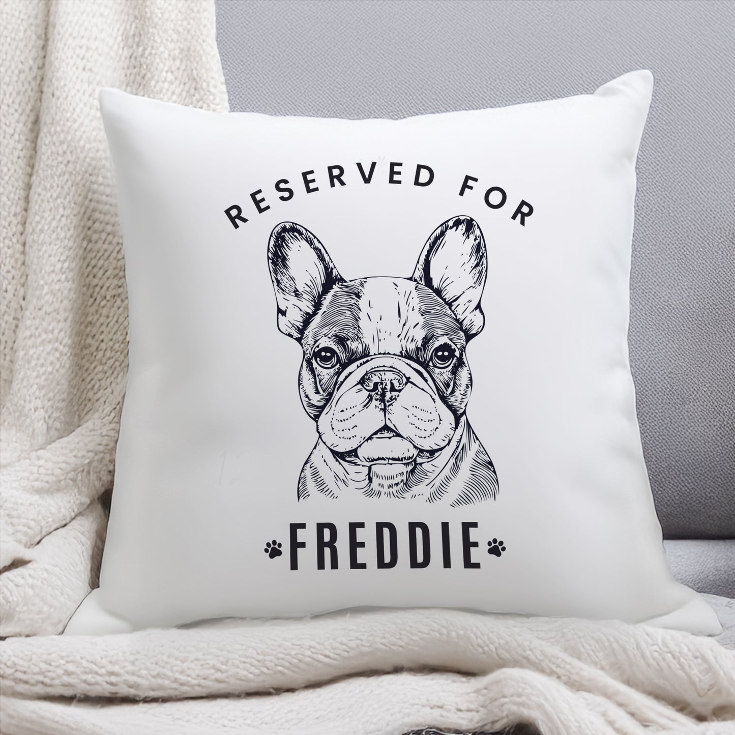 Personalised Dog Breed Cushion - Choose from 16 Breeds