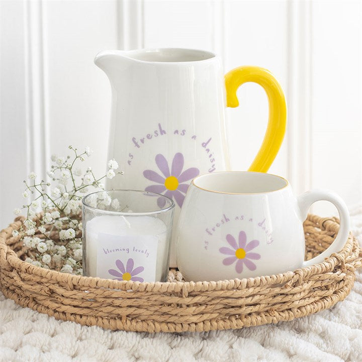 'Blooming Lovely' Daisy Wildflower Candle