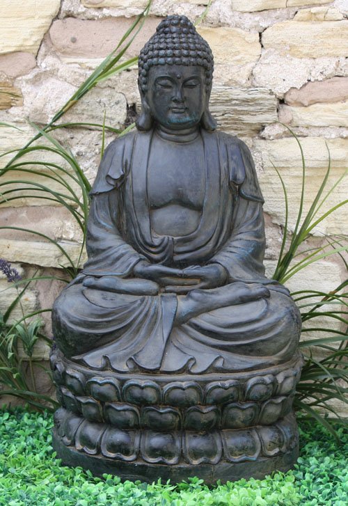 Large Meditating Sitting Buddha Garden Statue