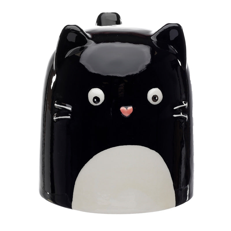 Cat (Feline Fine) Upside Down Ceramic Mug