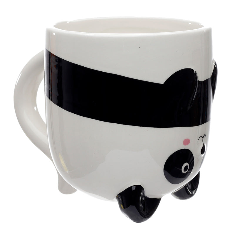 Panda (Pandarama) Upside Down Ceramic Mug