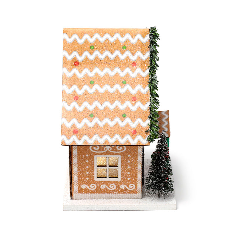 Christmas Gingerbread House LED Decoration