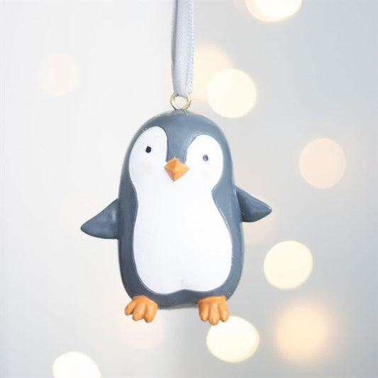 Penguin Christmas Hanging Ornament