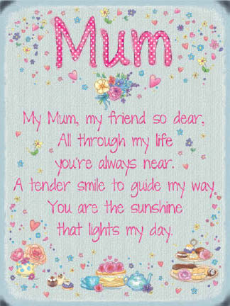 Sentiment Mum Metal Sign - Perfect for Mother's Day