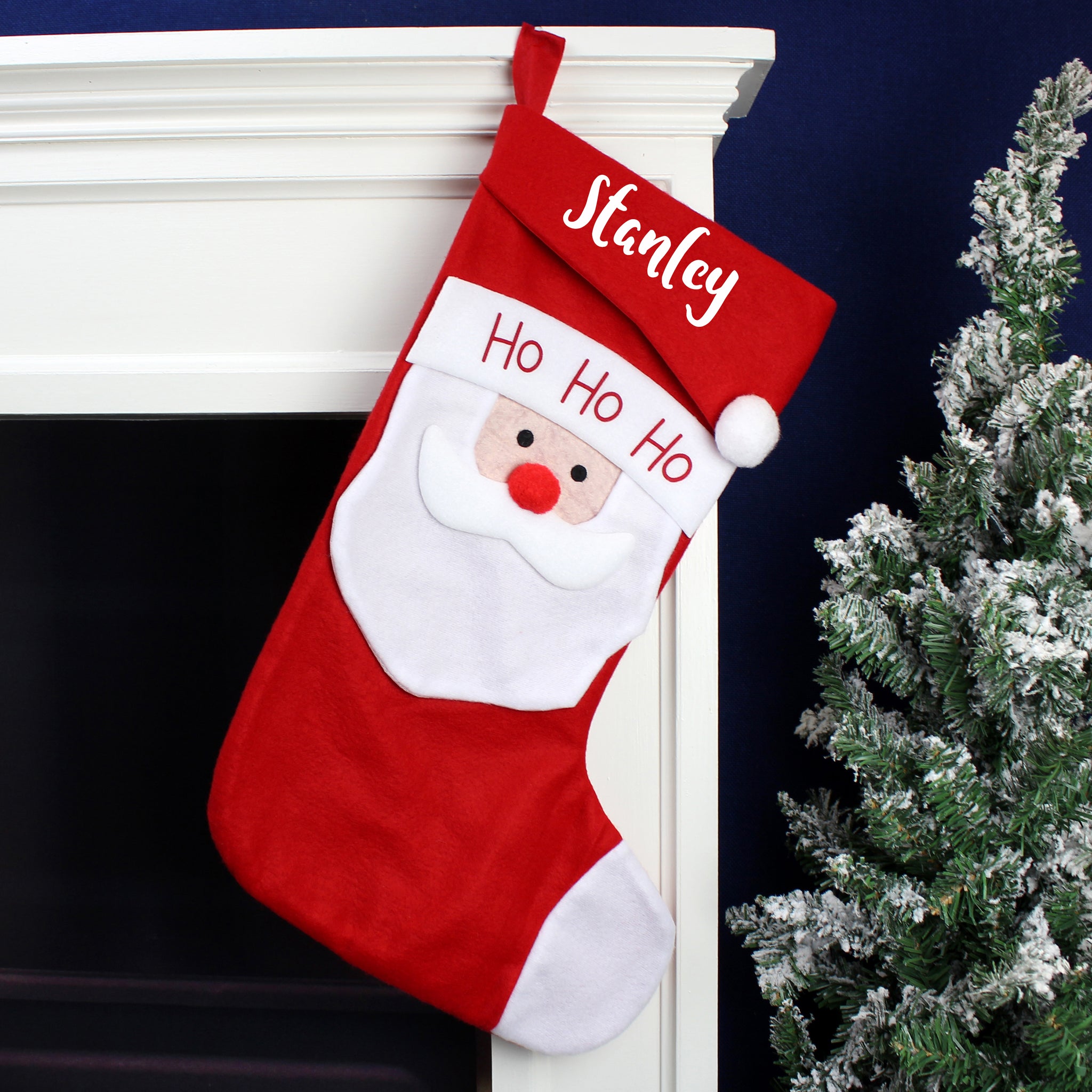 Personalised deals santa stocking