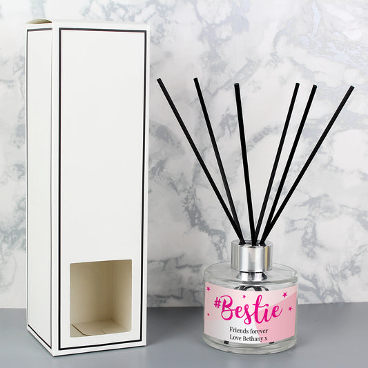 Personalised #Bestie Reed Diffuser - Updated Design