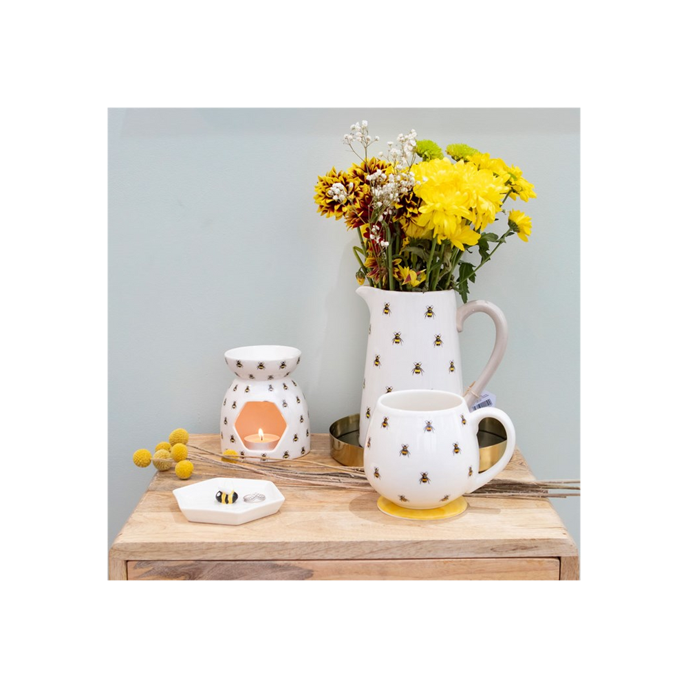 Bee Ceramic Flower Jug