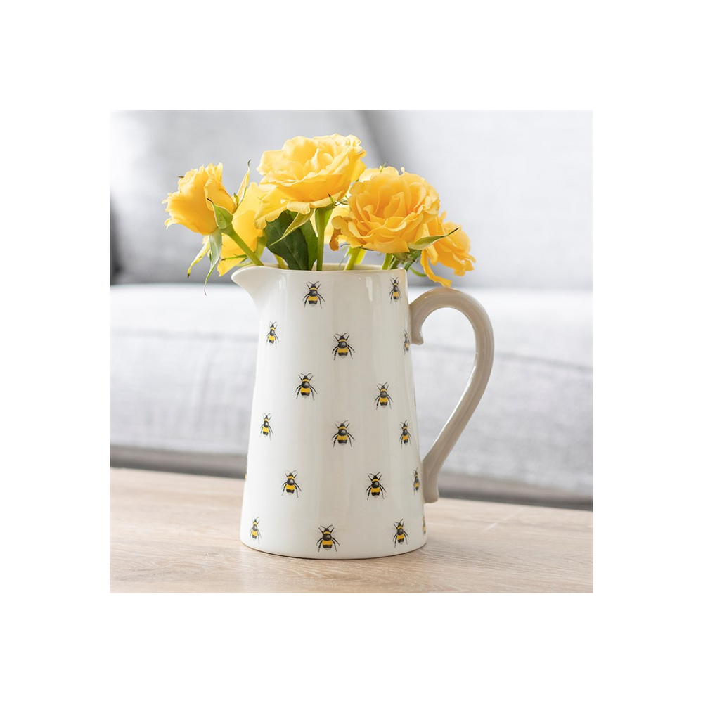 Bee Ceramic Flower Jug